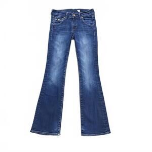 Vintage H&M Low Waist Bootcut Jeans Women's Size 26x32 Blue Flare Y2K 2000s